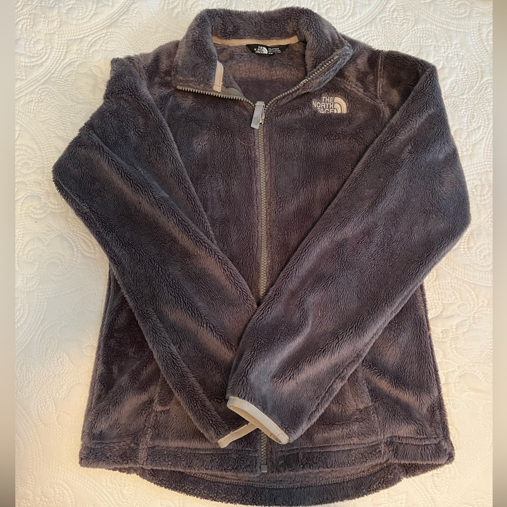The North Face Kids Charcoal Fleece Jacket
